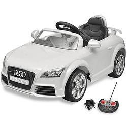 Foto van Vidaxl elektrische auto audi tt rs met afstandsbediening wit