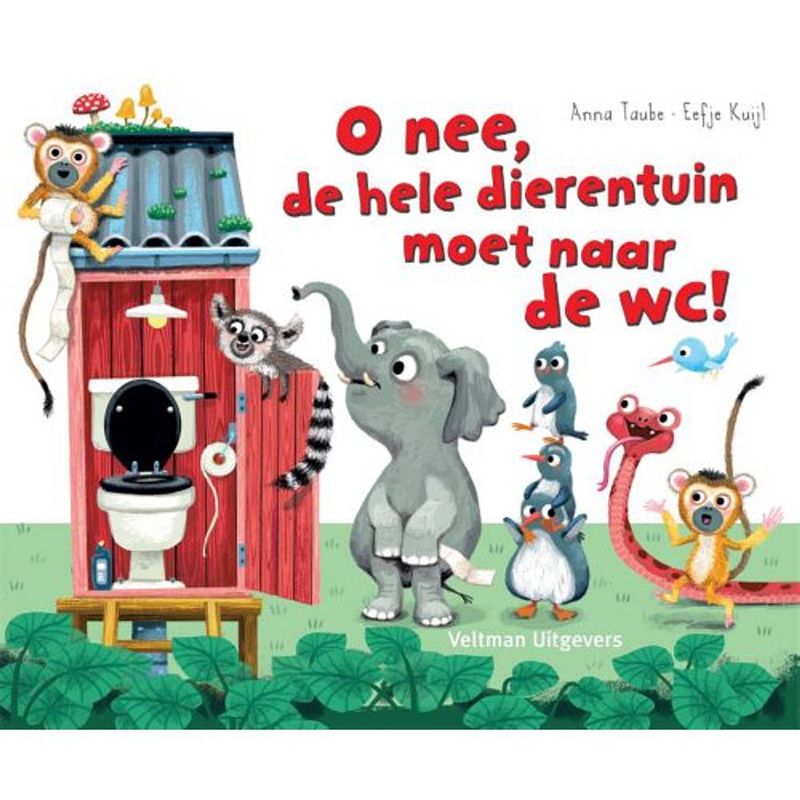 Foto van Oh nee, de hele dierentuin moet naar de wc!