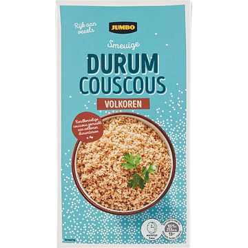 Foto van Jumbo durum couscous volkoren 275g