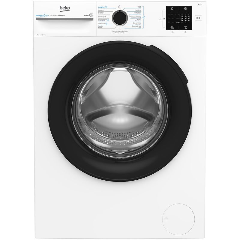 Foto van Beko bm3wfu3741w energyspin wasmachine wit