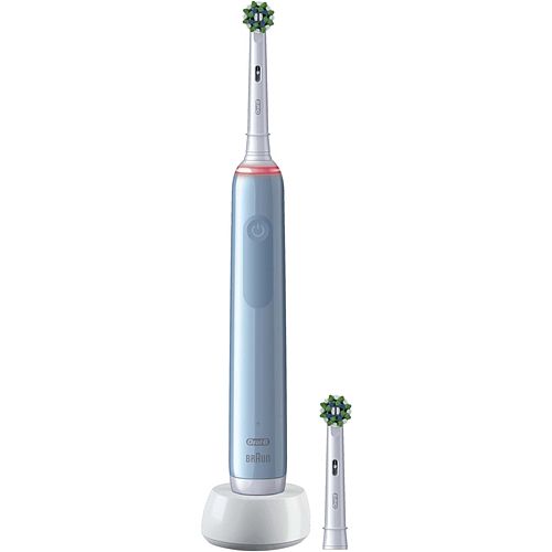 Foto van Oral b roterende tandenborstel pro 3000 blauw