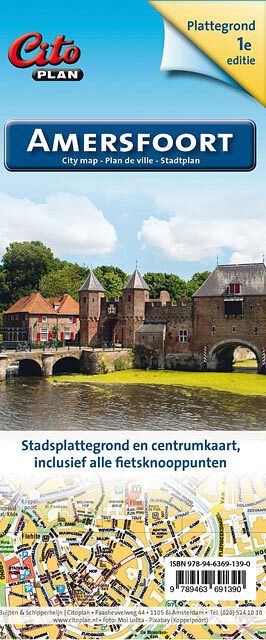 Foto van Citoplan stadsplattegrond amersfoort - paperback (9789463691390)