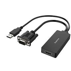 Foto van Hama video-adapter, vga+usb-stekker - hdmi-aansluiting, full-hd 1080p hdmi kabel