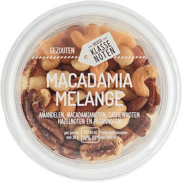 Foto van Verse klassenoten macadamia melange 150g bij jumbo