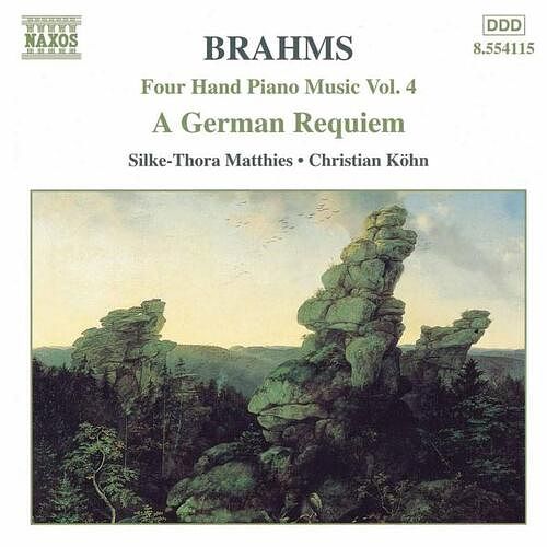 Foto van Brahms: four hand piano music 5 - cd (0636943411520)