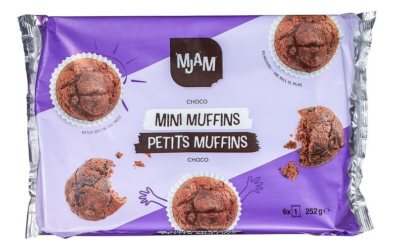 Foto van Mjam mini muffins choco