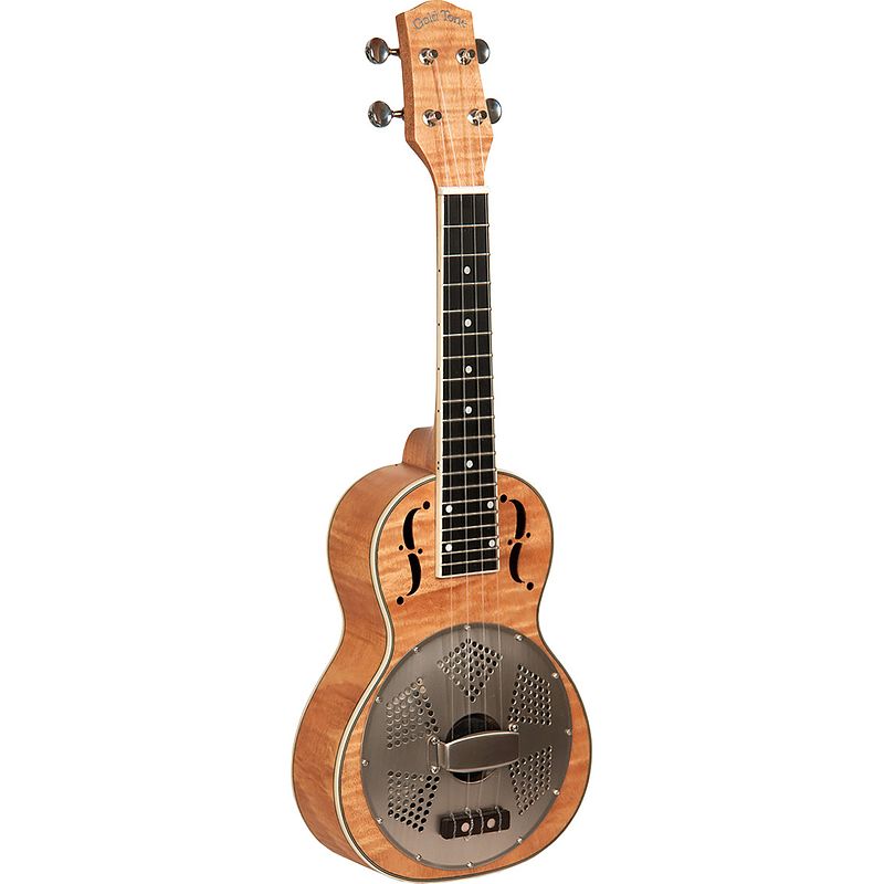 Foto van Gold tone resouke cm resonator tenor ukelele met gigbag