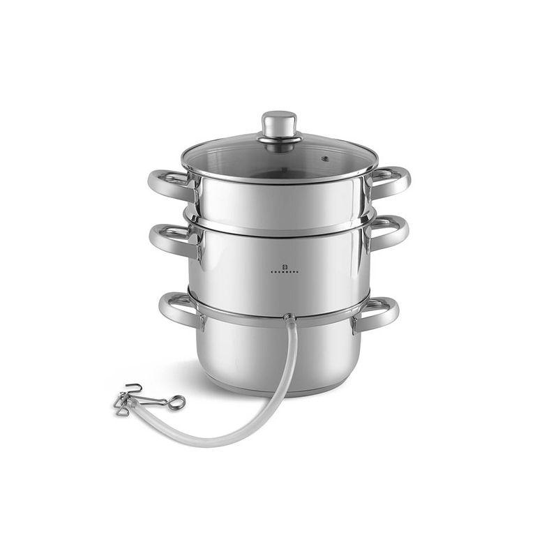 Foto van Edënbërg classic line - stoomextractor - ontsapper - ø 22 cm - rvs - 5 liter