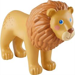 Foto van Little friends poppenhuispop leeuw junior pvc 11 cm bruin