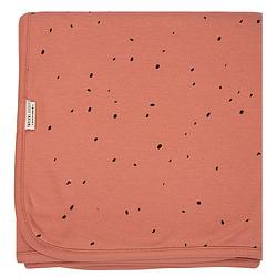 Foto van Little indians deken crib dots canyon 70 x 100 cm katoen rood