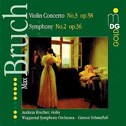 Foto van Bruch: violin concerto no.3, symphony no.2 - cd (0760623086828)