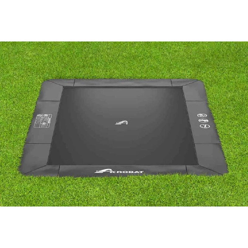 Foto van Trampoline akrobat primus flat 305x183 (10x6ft) antraciet