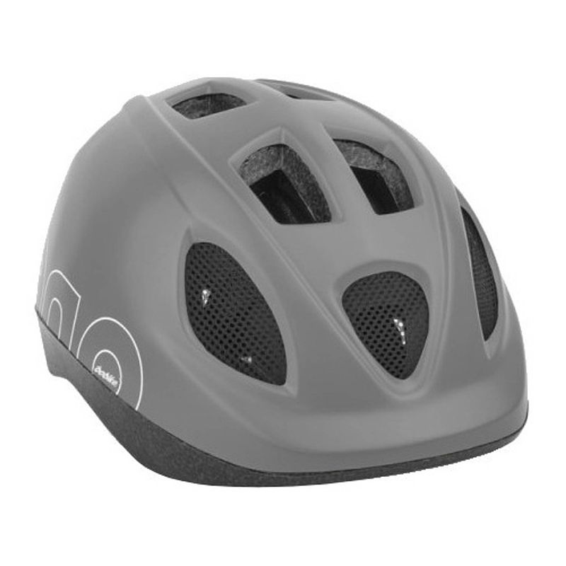 Foto van Bobike kinderhelm one junior grijs maat 52/56 cm