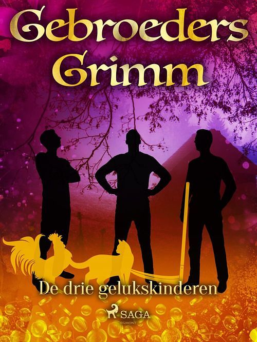 Foto van De drie gelukskinderen - de gebroeders grimm - ebook