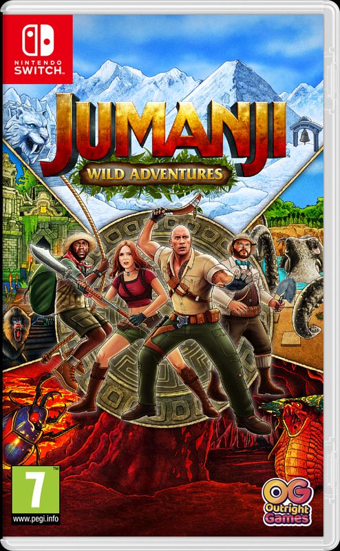 Foto van Jumanji: wild adventures nintendo switch