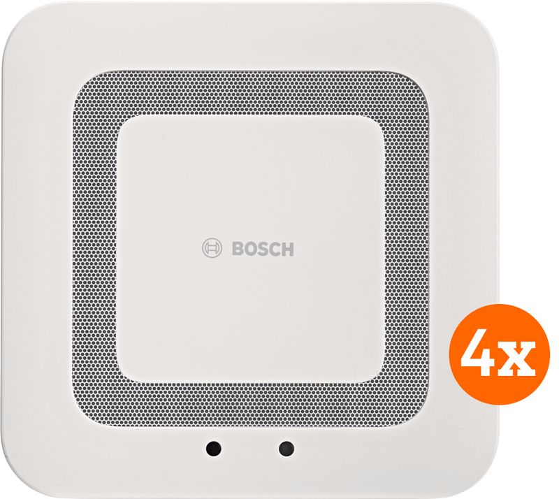 Foto van Bosch smart home twinguard 4-pack (2 jaar)