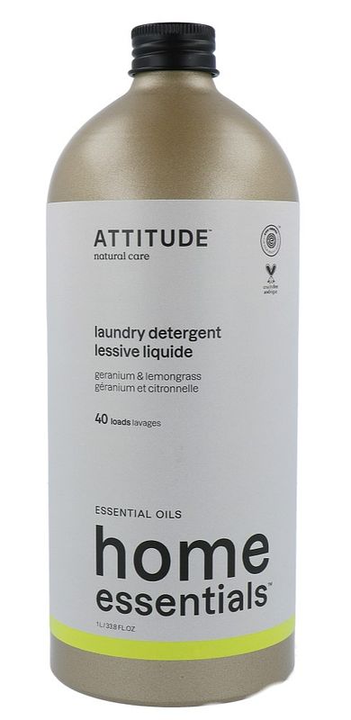 Foto van Attitude liquid detergent geranium lemongrass