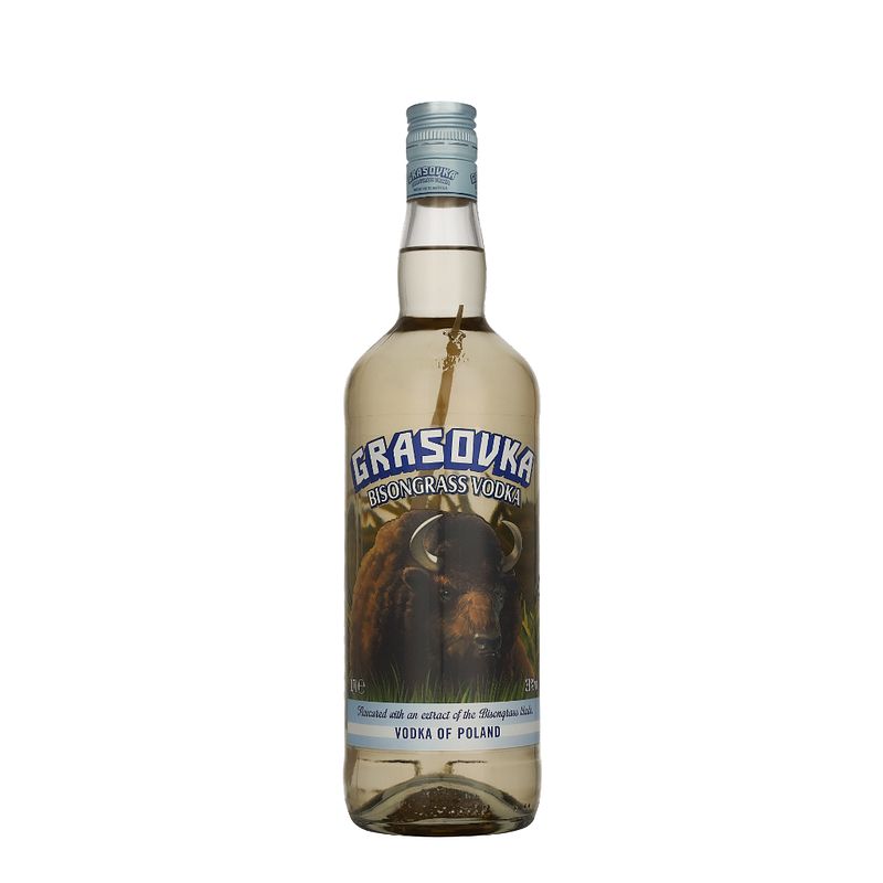 Foto van Grasovka bison brand vodka 70cl wodka