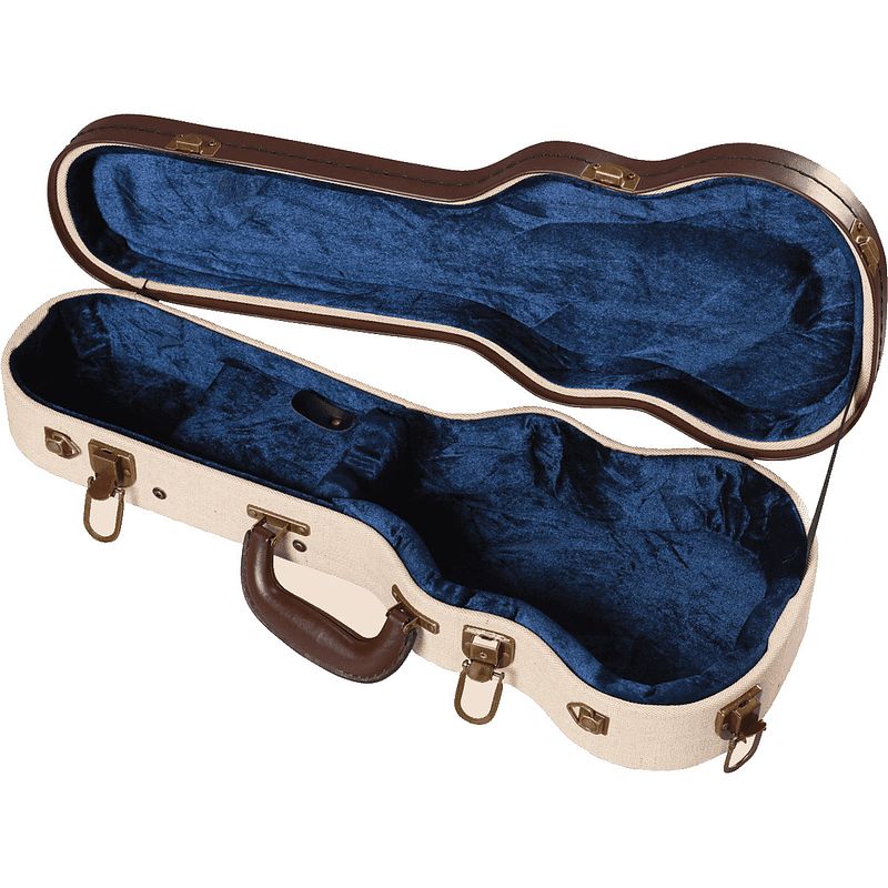 Foto van Gator cases gw-jm-uke-sop houten koffer voor sopraan ukelele
