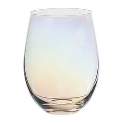 Foto van Waterglas regenboog - glas - 450 ml