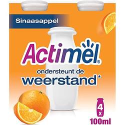 Foto van Actimel drinkyoghurt sinaasappel 4 x 100ml bij jumbo