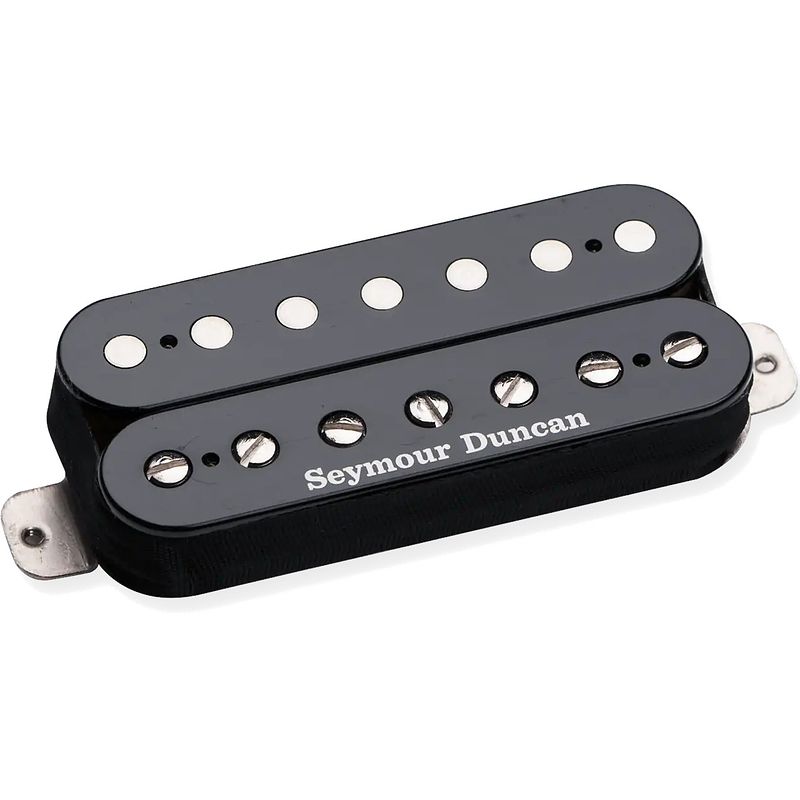 Foto van Seymour duncan sh-14 custom 5 7-string humbucker bridge black 7-snarig gitaarelement