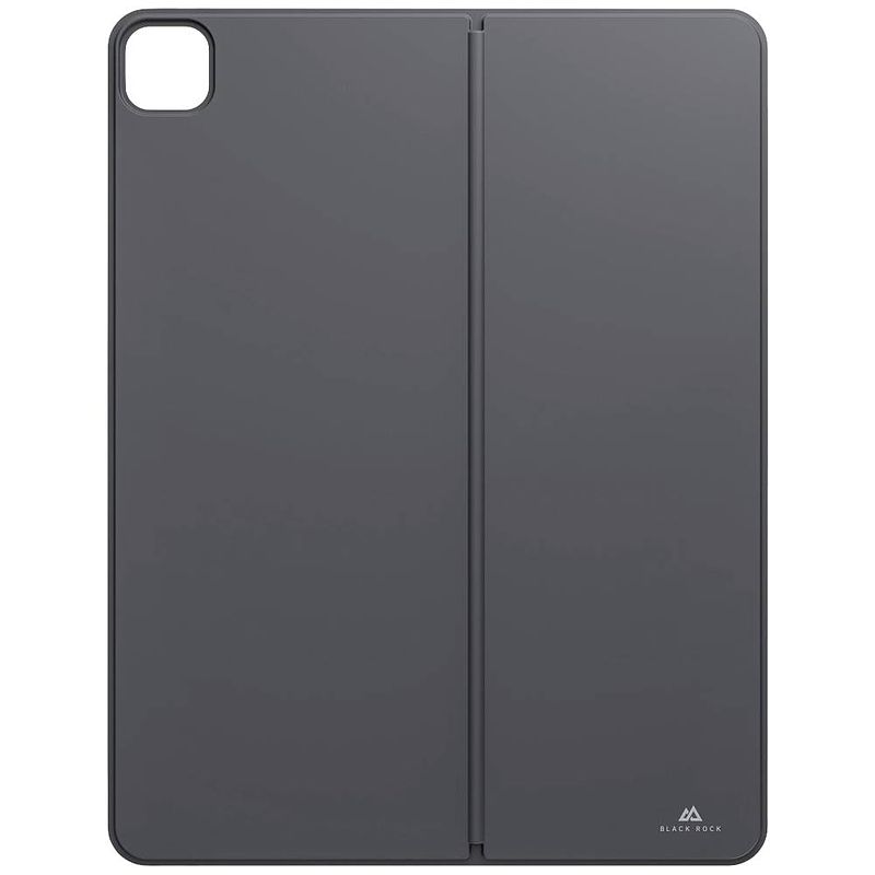 Foto van Black rock kickstand backcover geschikt voor apple model: ipad pro 12.9 (6e generatie), ipad pro 12.9 (5e generatie), ipad pro 12.9 (4e generatie) zwart