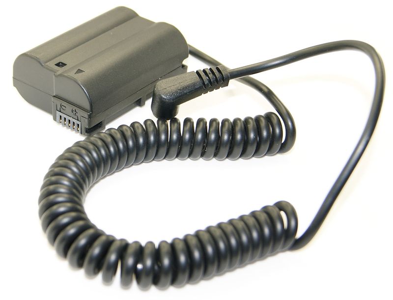 Foto van Netadapter ep-5b voor nikon - plus dummy accu - adapter kit