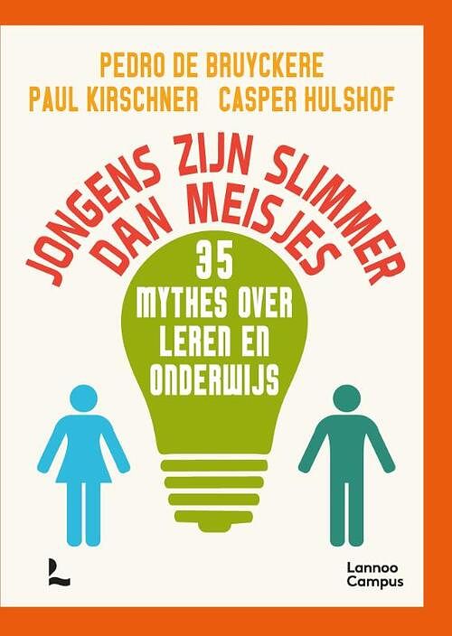 Foto van Jongens zijn slimmer dan meisjes - casper hulshof, paul kirschner, pedro de bruyckere - paperback (9789401480420)