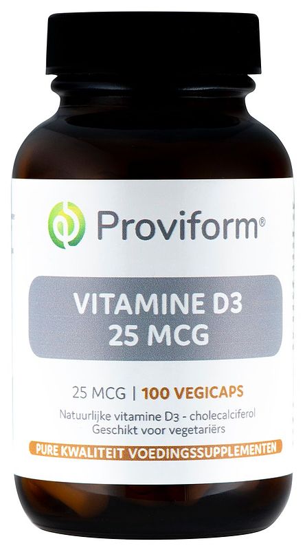 Foto van Proviform vitamine d3 25mcg vegicaps