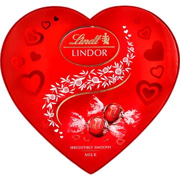 Foto van Lindt lindor heart milk 200 gram bij jumbo