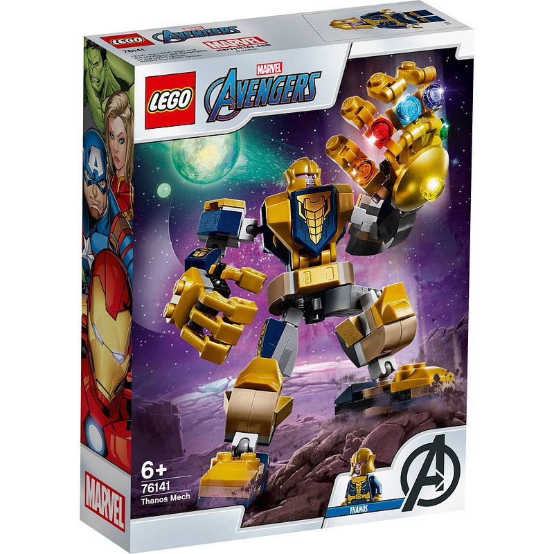 Foto van Lego super heroes avengers thanos mecha 76141