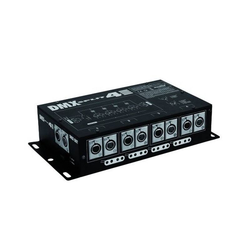 Foto van Eurolite split 4 dmx splitter 4-kanaals