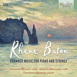 Foto van Rhene-baton: chamber music for piano and strings - cd (5028421955544)