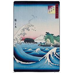 Foto van Gbeye hiroshige the seven ri beach poster 61x91,5cm