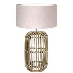 Foto van Light & living seram tafellamp beige