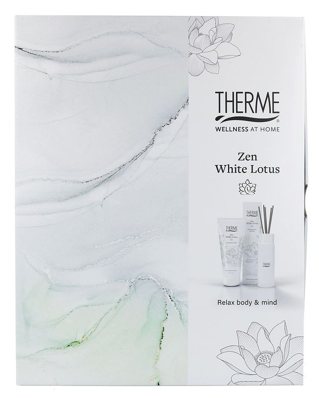 Foto van Therme zen white lotus scented giftset