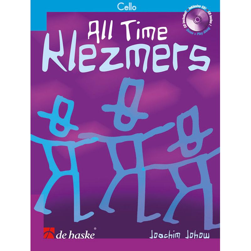 Foto van De haske all time klezmers boek voor cello