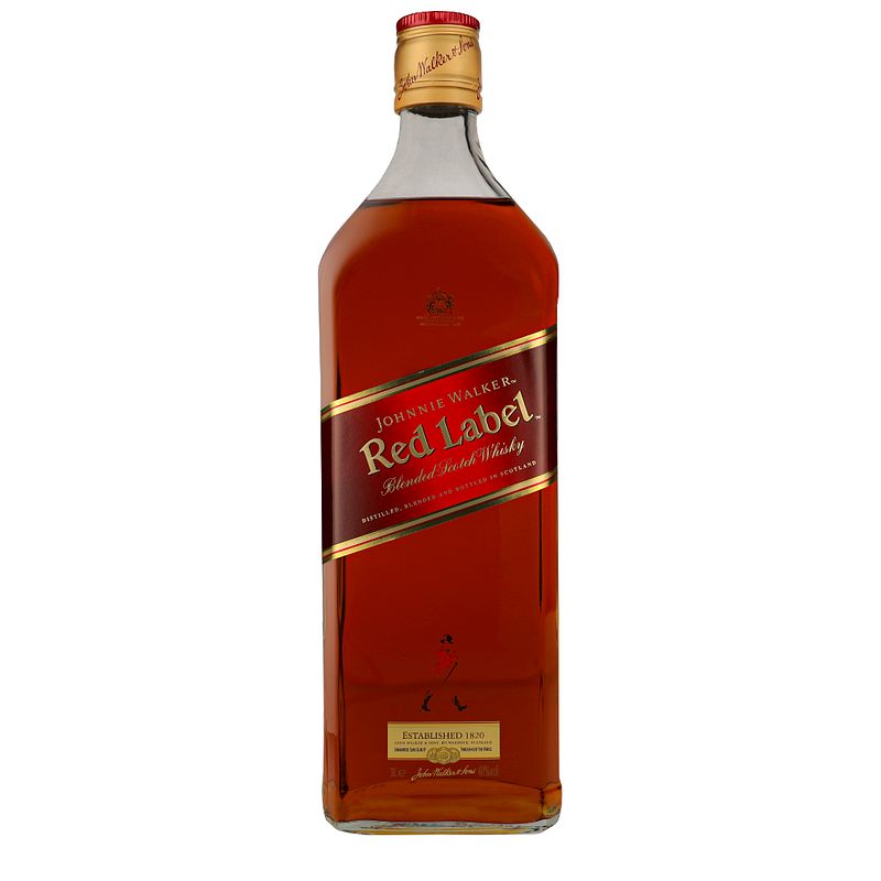 Foto van Johnnie walker red label 3ltr whisky