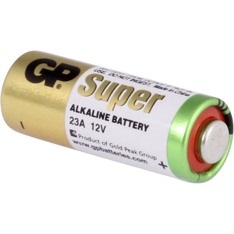 Foto van Gp batteries gp23a speciale batterij 23a alkaline 12 v 55 mah 1 stuk(s)