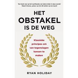 Foto van Het obstakel is de weg