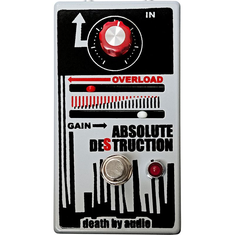 Foto van Death by audio absolute destruction fuzz effectpedaal