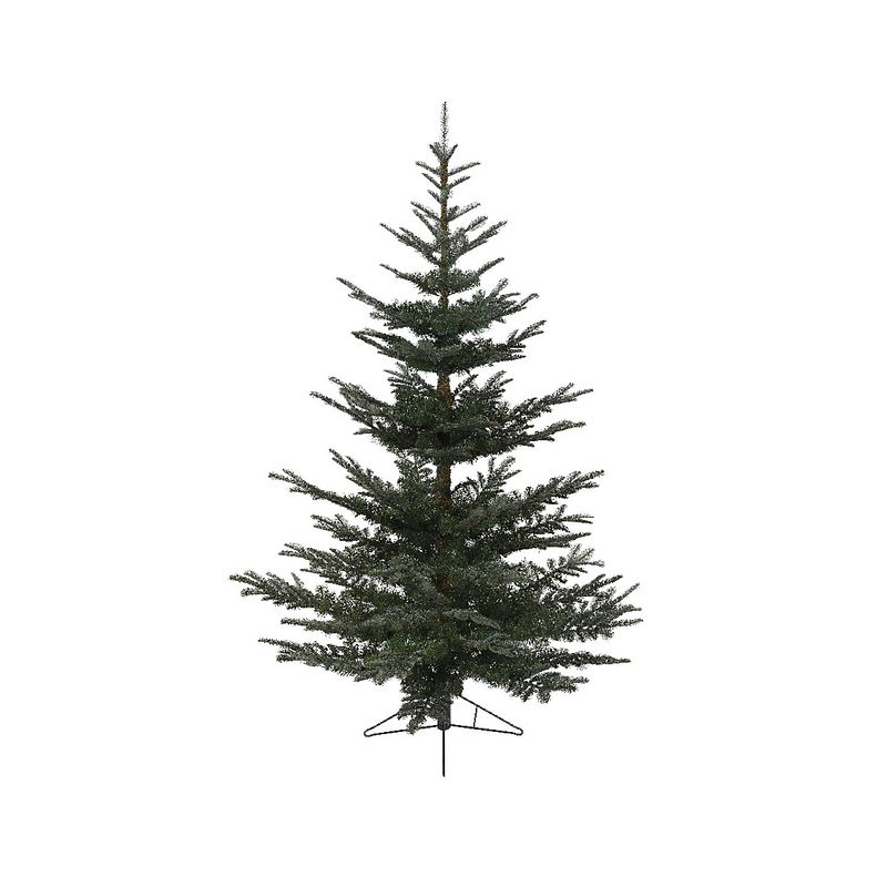 Foto van Everlands - kunstkerstboom nobilis fir h210 cm dia 125 cm groen