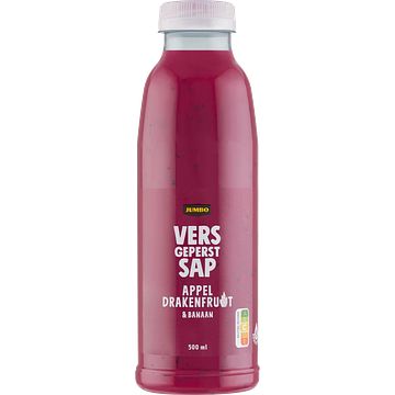 Foto van Jumbo fruitsap drakenfruit appel passievrucht banaan 500ml