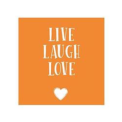 Foto van Live laugh love