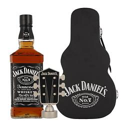 Foto van Jack daniel'ss guitar giftbox 70cl whisky