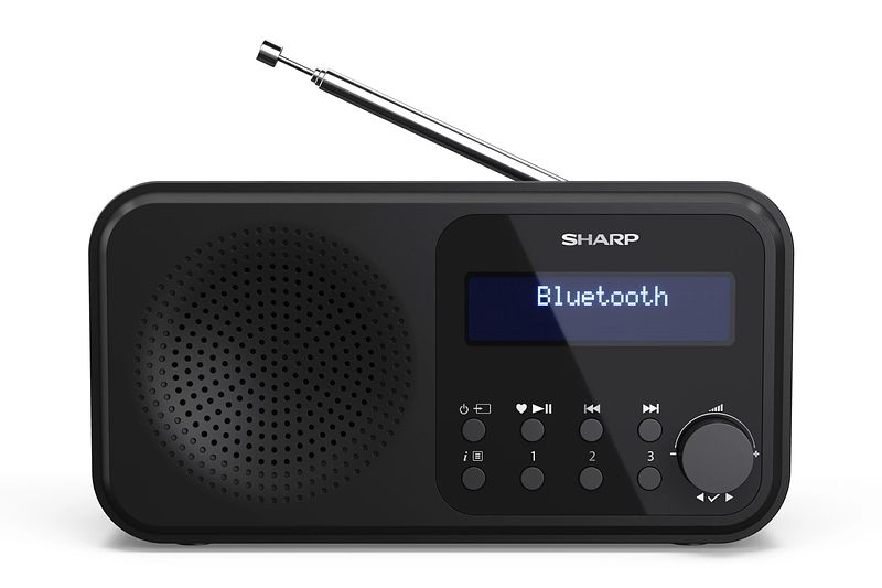 Foto van Sharp dr-p420 dab radio zwart