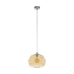 Foto van Eglo hanglamp dogato - chroom - 33 cm - leen bakker