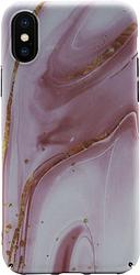 Foto van Bluebuilt pink marble hard case apple iphone xs / x back cover