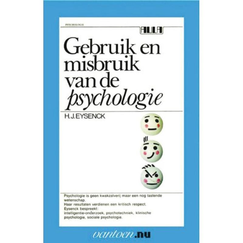 Foto van Gebruik en misbruik van de psychologie -